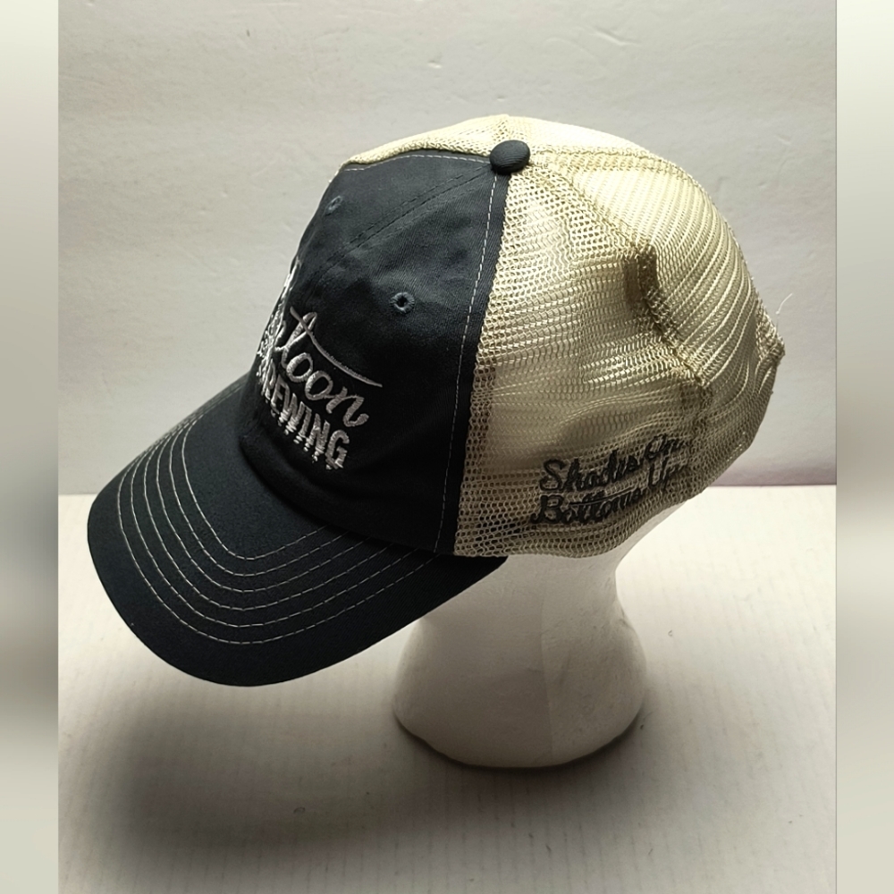 Pontoon Mesh Trucker Hat Cap Men's Brewing One Size Grey/Tan Casual